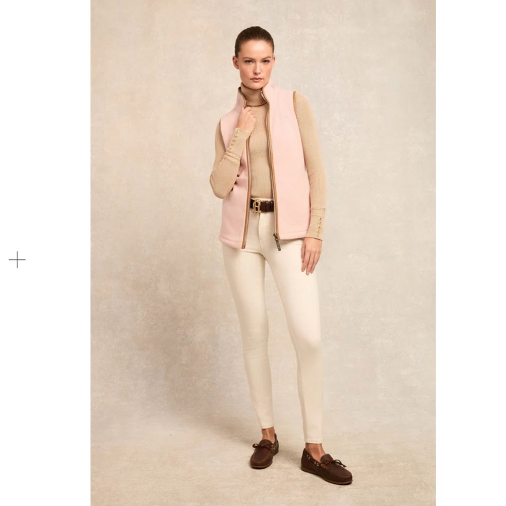 HOLLAND COOPER Jodhpur Jean Oatmeal Cream Size 4 S. UK10S